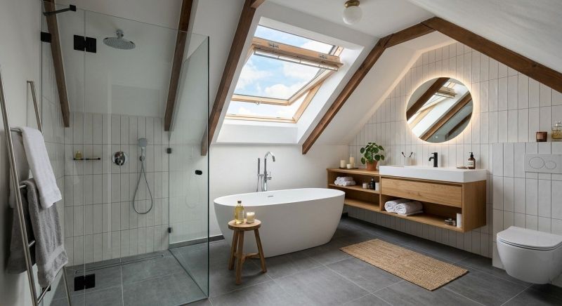 Attic Bathroom Remodeling in Mahoning County, OH