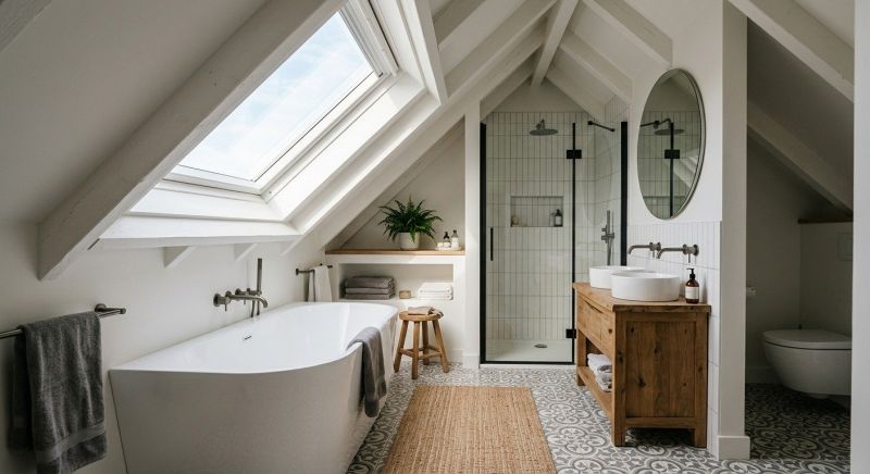 Attic Bathroom Remodeling in Mahoning County, OH