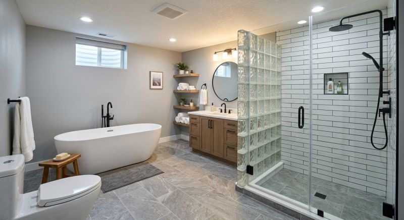 Basement Bathroom Remodeling in Mahoning County, OH