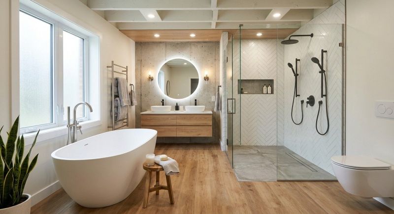 Basement Bathroom Remodeling in Mahoning County, OH
