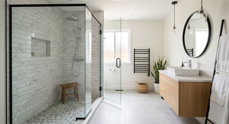Tub To Shower Conversion in Cortland, OH
