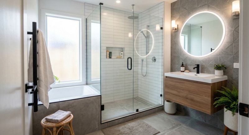 Tub To Shower Conversion in New Middletown, OH